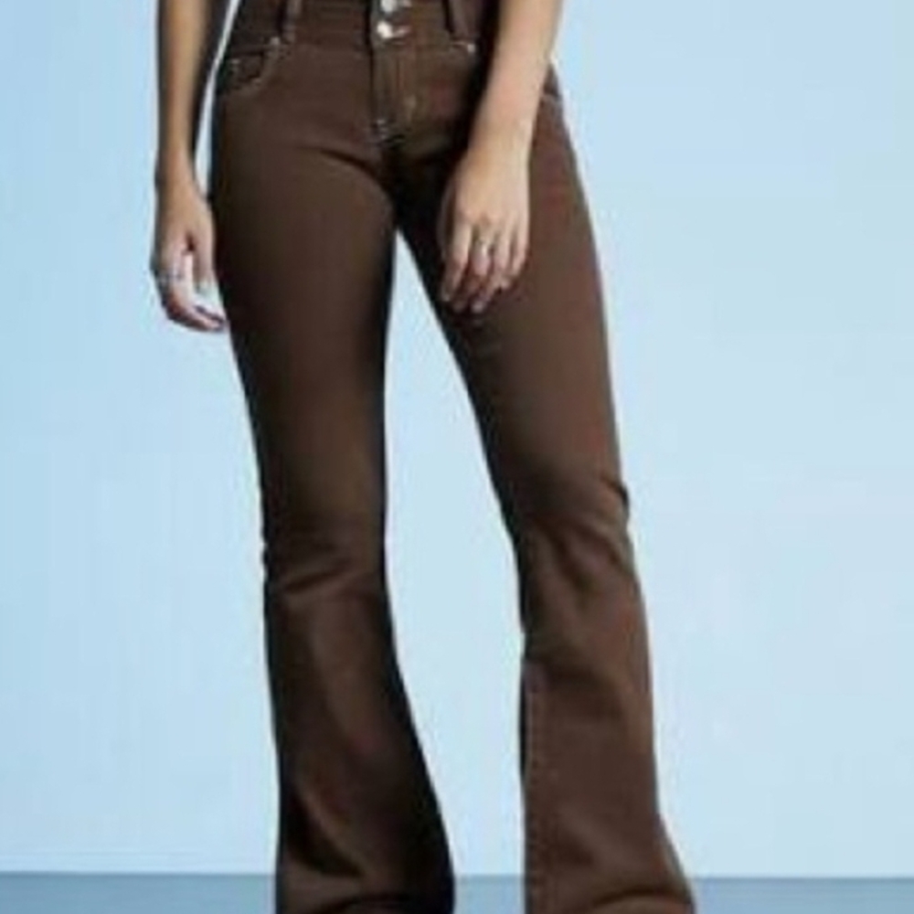 PacSun Brown Flare Jeans